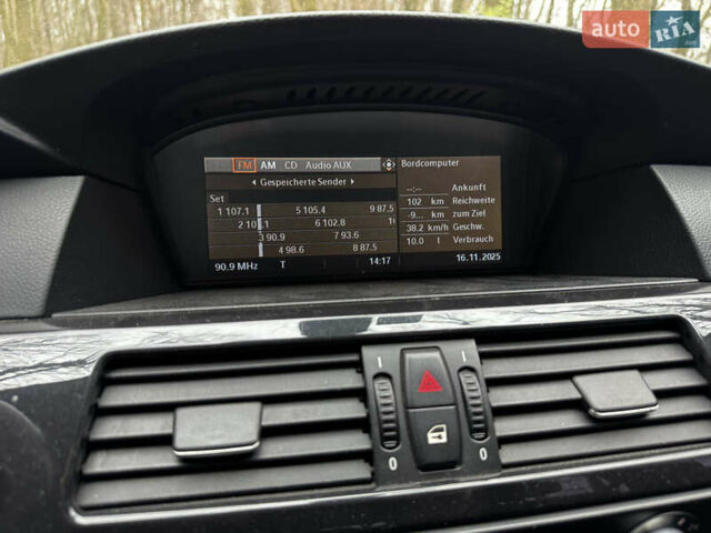 Чорний БМВ 5 Серія, об'ємом двигуна 3 л та пробігом 488 тис. км за 8600 $, фото 26 на Automoto.ua