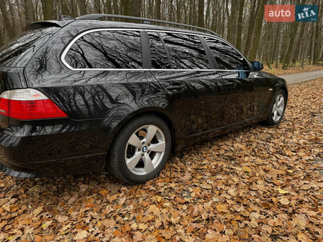 Чорний БМВ 5 Серія, об'ємом двигуна 3 л та пробігом 488 тис. км за 8600 $, фото 11 на Automoto.ua
