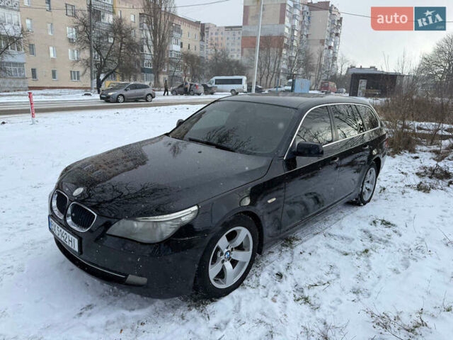 Черный БМВ 5 Серия, объемом двигателя 2 л и пробегом 334 тыс. км за 8500 $, фото 6 на Automoto.ua