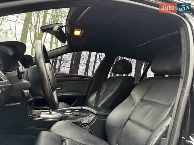 Чорний БМВ 5 Серія, об'ємом двигуна 3 л та пробігом 488 тис. км за 8600 $, фото 17 на Automoto.ua