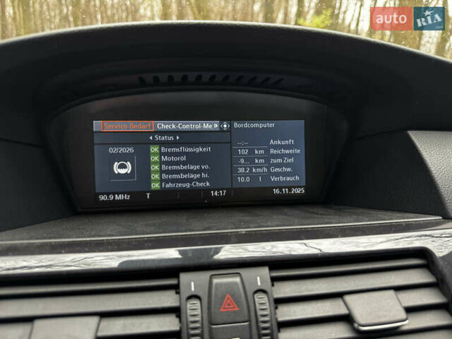 Чорний БМВ 5 Серія, об'ємом двигуна 3 л та пробігом 488 тис. км за 8600 $, фото 29 на Automoto.ua