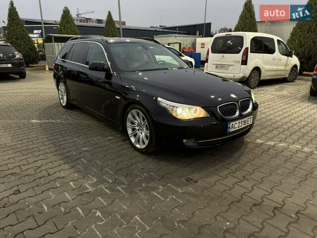 Черный БМВ 5 Серия, объемом двигателя 2.99 л и пробегом 314 тыс. км за 12000 $, фото 7 на Automoto.ua