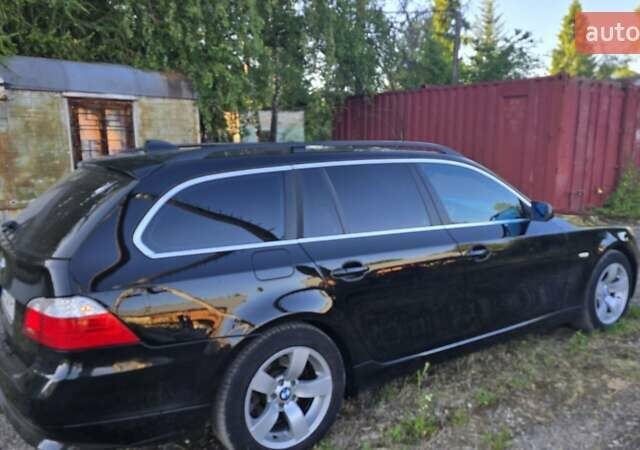 Черный БМВ 5 Серия, объемом двигателя 2.99 л и пробегом 323 тыс. км за 10500 $, фото 1 на Automoto.ua