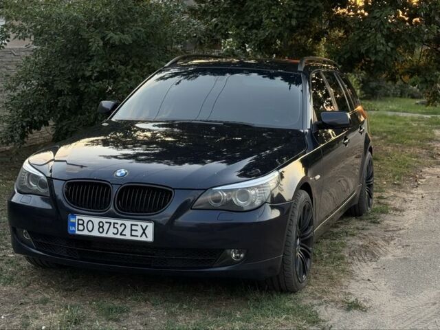 Черный БМВ 5 Серия, объемом двигателя 3 л и пробегом 363 тыс. км за 8300 $, фото 1 на Automoto.ua