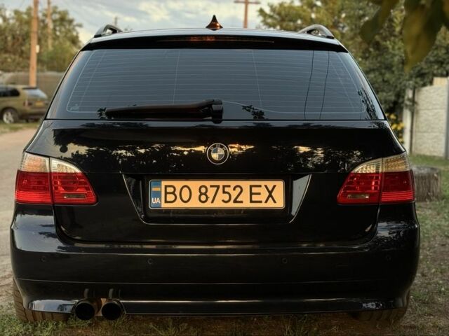 Черный БМВ 5 Серия, объемом двигателя 3 л и пробегом 363 тыс. км за 8300 $, фото 5 на Automoto.ua