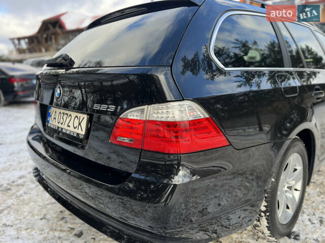 Черный БМВ 5 Серия, объемом двигателя 2.5 л и пробегом 273 тыс. км за 6999 $, фото 15 на Automoto.ua