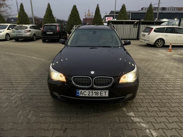 Черный БМВ 5 Серия, объемом двигателя 3 л и пробегом 314 тыс. км за 12000 $, фото 1 на Automoto.ua