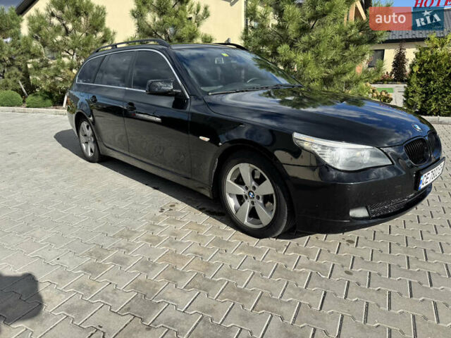 Черный БМВ 5 Серия, объемом двигателя 2.99 л и пробегом 488 тыс. км за 8500 $, фото 2 на Automoto.ua