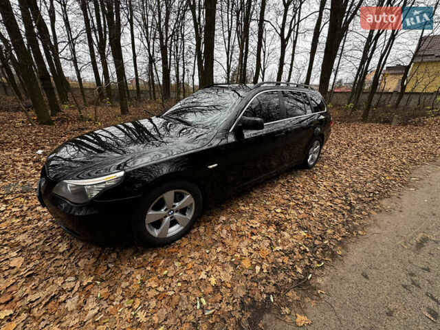 Чорний БМВ 5 Серія, об'ємом двигуна 3 л та пробігом 488 тис. км за 8600 $, фото 6 на Automoto.ua