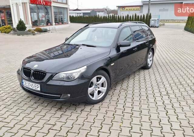 Чорний БМВ 5 Серія, об'ємом двигуна 2 л та пробігом 398 тис. км за 8350 $, фото 2 на Automoto.ua