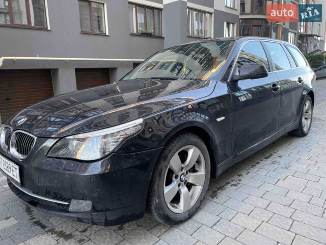 Черный БМВ 5 Серия, объемом двигателя 3 л и пробегом 260 тыс. км за 13200 $, фото 3 на Automoto.ua