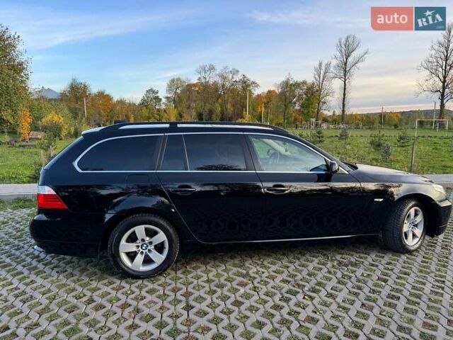 Черный БМВ 5 Серия, объемом двигателя 2 л и пробегом 232 тыс. км за 9100 $, фото 4 на Automoto.ua