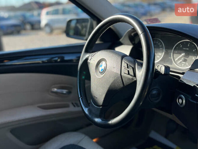 Чорний БМВ 5 Серія, об'ємом двигуна 2 л та пробігом 232 тис. км за 9400 $, фото 16 на Automoto.ua