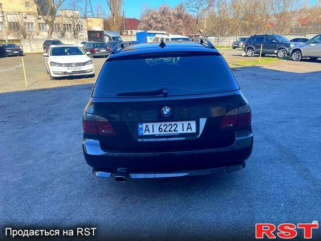 Черный БМВ 5 Серия, объемом двигателя 2 л и пробегом 362 тыс. км за 7999 $, фото 1 на Automoto.ua