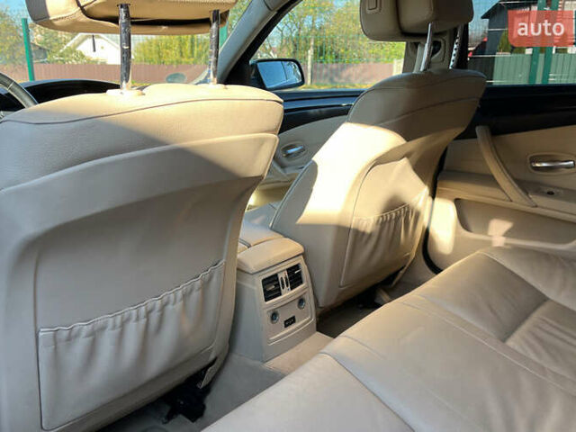 Чорний БМВ 5 Серія, об'ємом двигуна 2 л та пробігом 232 тис. км за 9400 $, фото 20 на Automoto.ua