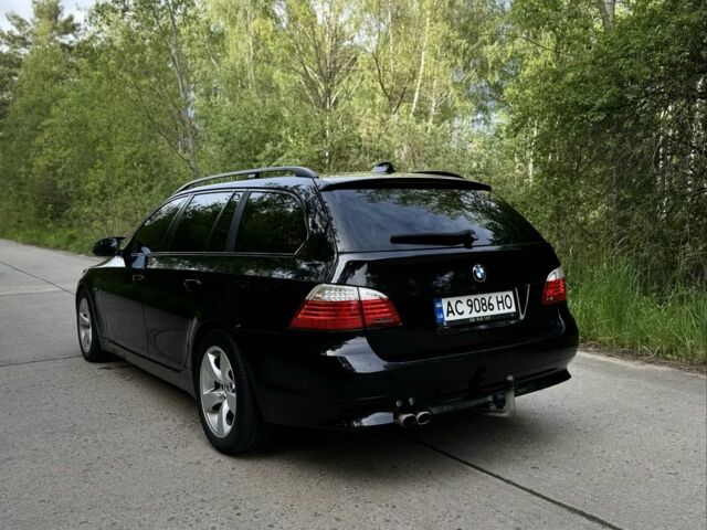 Чорний БМВ 5 Серія, об'ємом двигуна 3 л та пробігом 315 тис. км за 11500 $, фото 1 на Automoto.ua