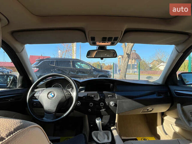 Чорний БМВ 5 Серія, об'ємом двигуна 2 л та пробігом 232 тис. км за 9400 $, фото 7 на Automoto.ua