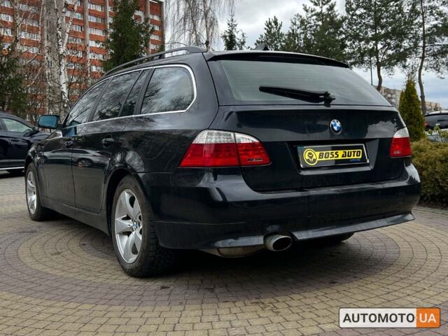 Чорний БМВ 5 Серія, об'ємом двигуна 2 л та пробігом 378 тис. км за 9200 $, фото 4 на Automoto.ua