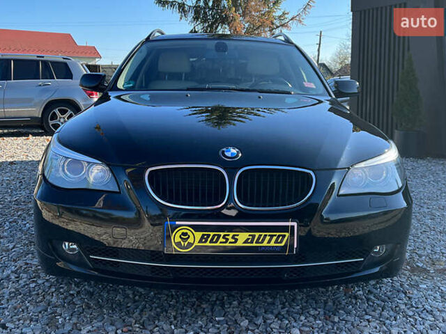 Чорний БМВ 5 Серія, об'ємом двигуна 2 л та пробігом 232 тис. км за 9400 $, фото 1 на Automoto.ua