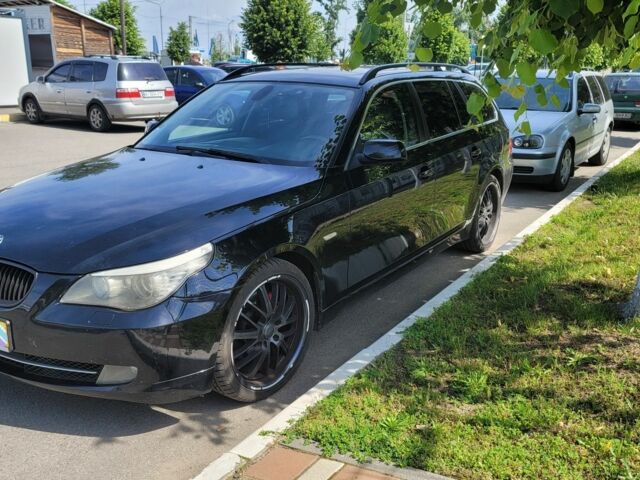 Чорний БМВ 5 Серія, об'ємом двигуна 3 л та пробігом 335 тис. км за 5750 $, фото 5 на Automoto.ua
