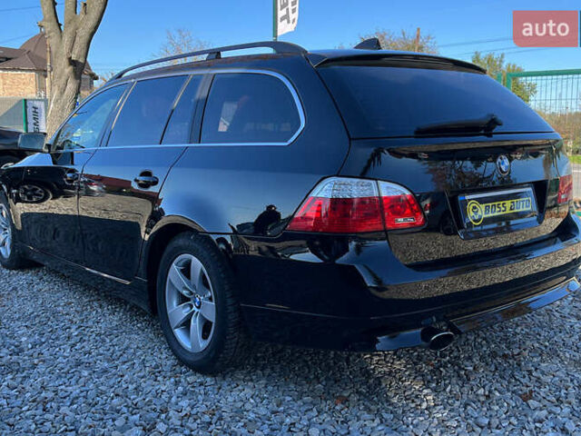 Чорний БМВ 5 Серія, об'ємом двигуна 2 л та пробігом 232 тис. км за 9400 $, фото 5 на Automoto.ua