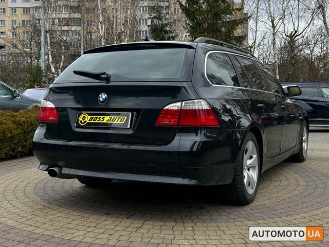 Чорний БМВ 5 Серія, об'ємом двигуна 2 л та пробігом 378 тис. км за 9200 $, фото 6 на Automoto.ua