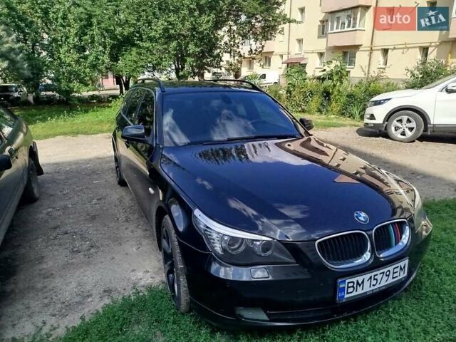 Черный БМВ 5 Серия, объемом двигателя 2 л и пробегом 370 тыс. км за 8400 $, фото 5 на Automoto.ua