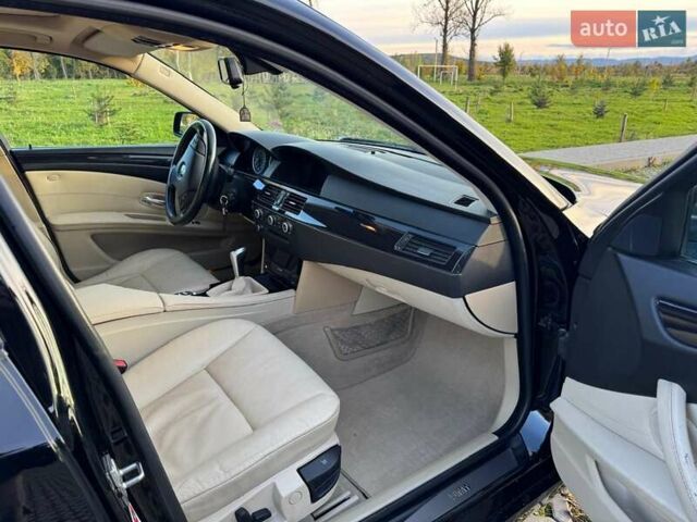 Черный БМВ 5 Серия, объемом двигателя 2 л и пробегом 232 тыс. км за 9100 $, фото 33 на Automoto.ua