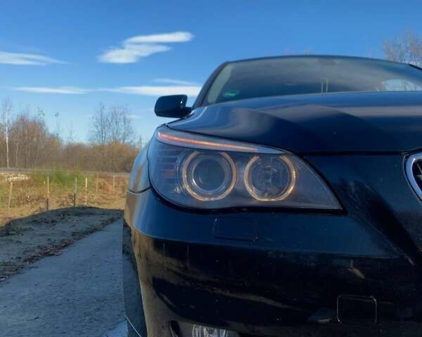 Чорний БМВ 5 Серія, об'ємом двигуна 2 л та пробігом 210 тис. км за 10150 $, фото 1 на Automoto.ua