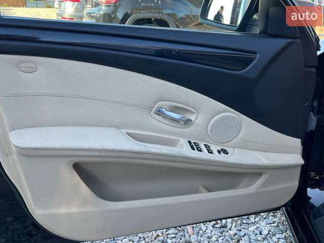 Чорний БМВ 5 Серія, об'ємом двигуна 2 л та пробігом 232 тис. км за 9400 $, фото 25 на Automoto.ua