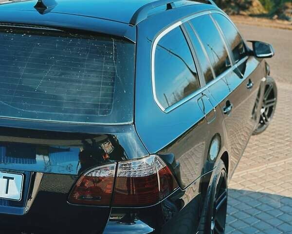 Чорний БМВ 5 Серія, об'ємом двигуна 2 л та пробігом 346 тис. км за 9000 $, фото 4 на Automoto.ua