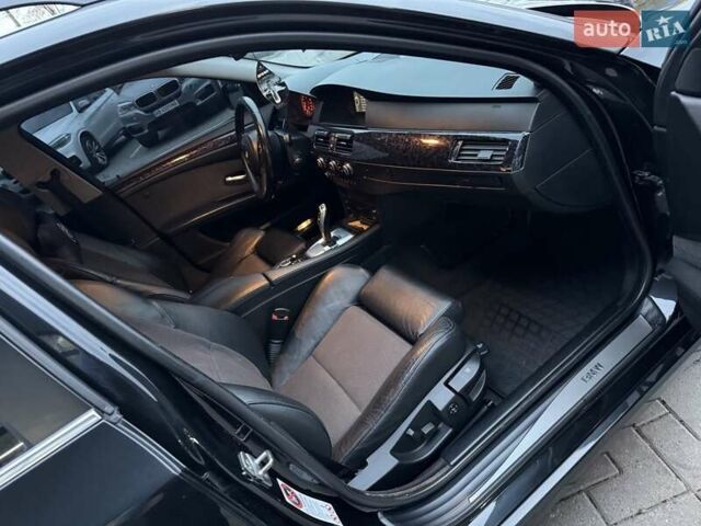 Черный БМВ 5 Серия, объемом двигателя 2 л и пробегом 227 тыс. км за 8500 $, фото 13 на Automoto.ua