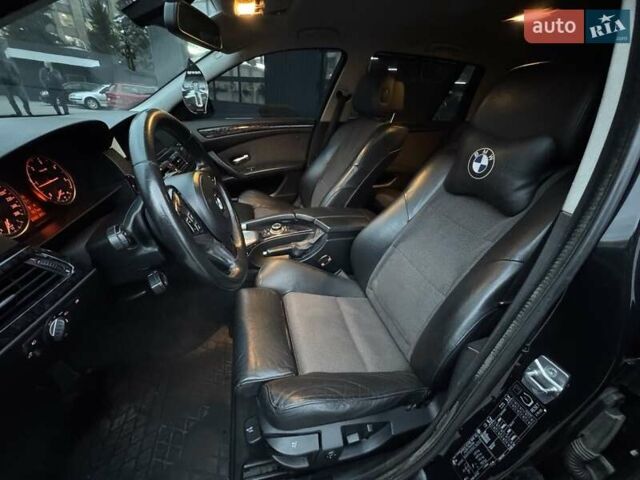 Черный БМВ 5 Серия, объемом двигателя 2 л и пробегом 227 тыс. км за 8500 $, фото 12 на Automoto.ua