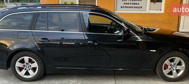 Черный БМВ 5 Серия, объемом двигателя 2 л и пробегом 320 тыс. км за 9300 $, фото 6 на Automoto.ua