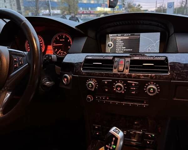 Черный БМВ 5 Серия, объемом двигателя 2 л и пробегом 227 тыс. км за 8500 $, фото 8 на Automoto.ua