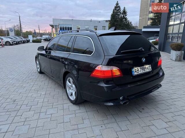 Черный БМВ 5 Серия, объемом двигателя 2 л и пробегом 227 тыс. км за 8500 $, фото 4 на Automoto.ua