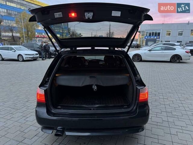 Черный БМВ 5 Серия, объемом двигателя 2 л и пробегом 227 тыс. км за 8500 $, фото 20 на Automoto.ua