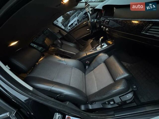 Черный БМВ 5 Серия, объемом двигателя 2 л и пробегом 227 тыс. км за 8500 $, фото 15 на Automoto.ua