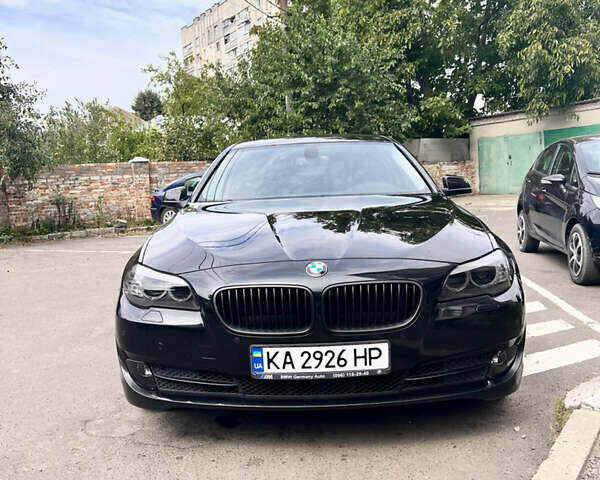 Черный БМВ 5 Серия, объемом двигателя 2 л и пробегом 335 тыс. км за 11000 $, фото 1 на Automoto.ua