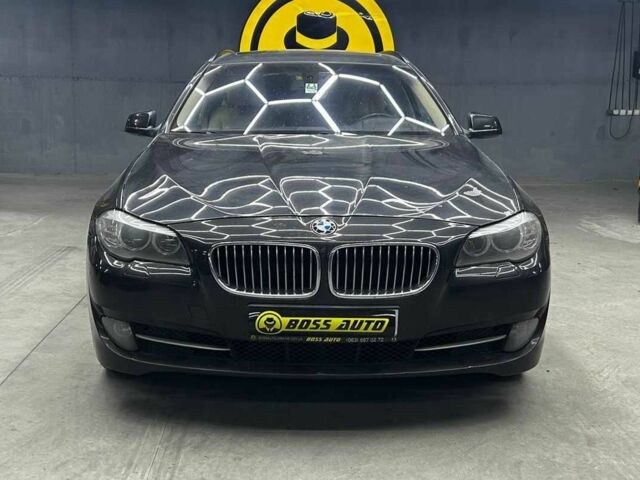 Черный БМВ 5 Серия, объемом двигателя 2 л и пробегом 334 тыс. км за 9800 $, фото 1 на Automoto.ua