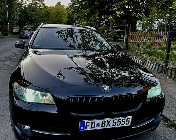 Черный БМВ 5 Серия, объемом двигателя 2 л и пробегом 267 тыс. км за 11000 $, фото 2 на Automoto.ua