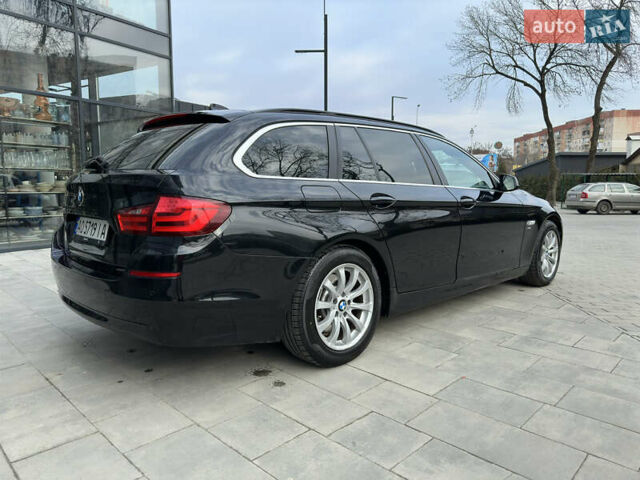 Черный БМВ 5 Серия, объемом двигателя 2 л и пробегом 287 тыс. км за 15900 $, фото 6 на Automoto.ua