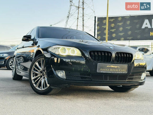 Чорний БМВ 5 Серія, об'ємом двигуна 2 л та пробігом 260 тис. км за 14200 $, фото 2 на Automoto.ua