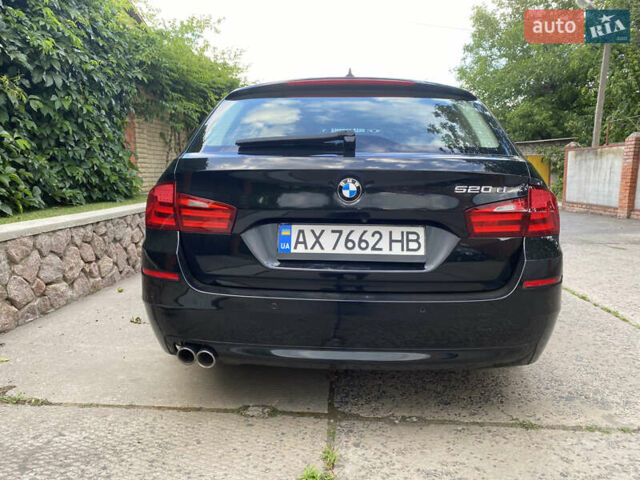 Черный БМВ 5 Серия, объемом двигателя 2 л и пробегом 350 тыс. км за 11500 $, фото 3 на Automoto.ua