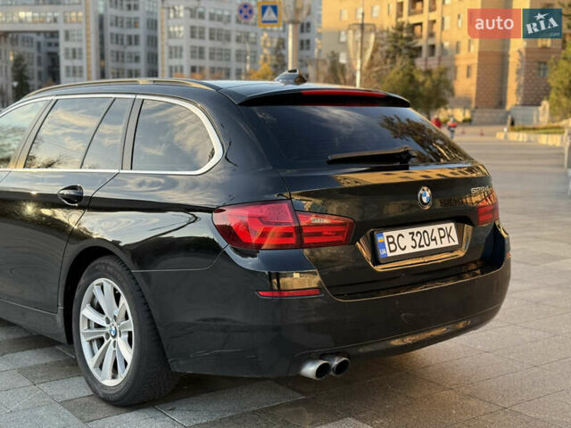 Черный БМВ 5 Серия, объемом двигателя 2 л и пробегом 356 тыс. км за 10500 $, фото 5 на Automoto.ua