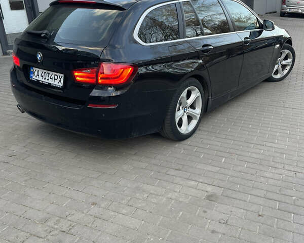 Черный БМВ 5 Серия, объемом двигателя 2 л и пробегом 245 тыс. км за 12900 $, фото 5 на Automoto.ua