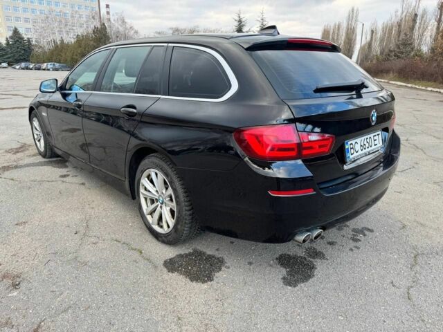 Черный БМВ 5 Серия, объемом двигателя 2 л и пробегом 380 тыс. км за 11200 $, фото 1 на Automoto.ua
