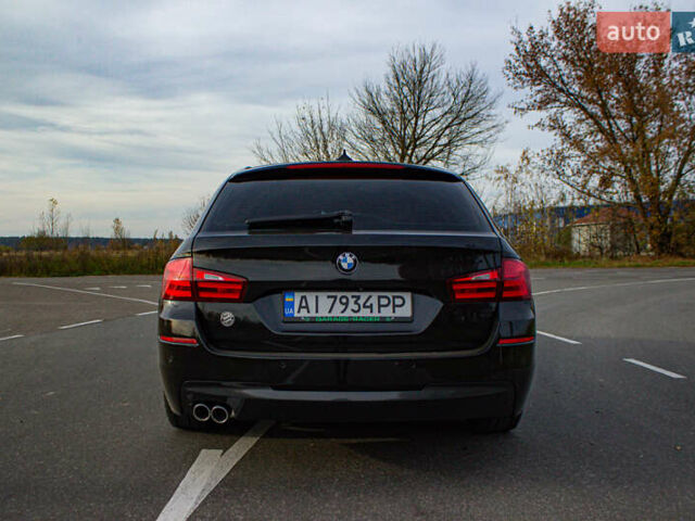 Черный БМВ 5 Серия, объемом двигателя 2 л и пробегом 386 тыс. км за 14500 $, фото 6 на Automoto.ua