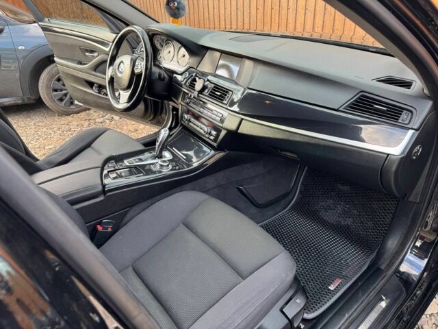 Черный БМВ 5 Серия, объемом двигателя 2 л и пробегом 380 тыс. км за 11200 $, фото 4 на Automoto.ua