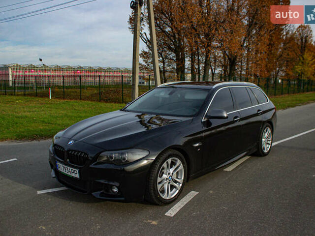 Черный БМВ 5 Серия, объемом двигателя 2 л и пробегом 386 тыс. км за 14500 $, фото 2 на Automoto.ua